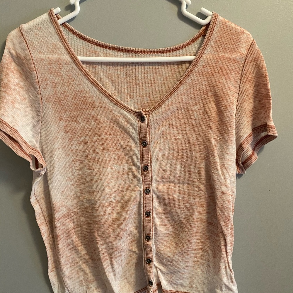 American Eagle button down t shirt !